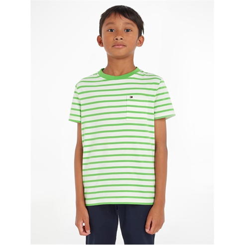Tommy Hilfiger - BRETON POCKET STRIPE TEE S/S