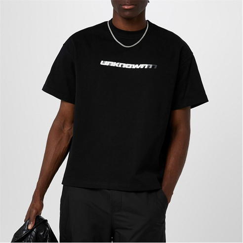 UNKNOWN LONDON - Multi Logo T-Shirt