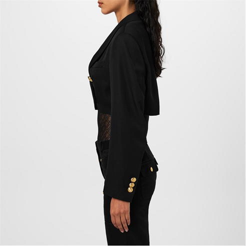 PALM ANGELS - Palm Crp Byfrnd Blzr Ld34