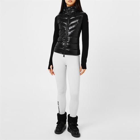 MONCLER GRENOBLE - Padded Fleece Cardigan