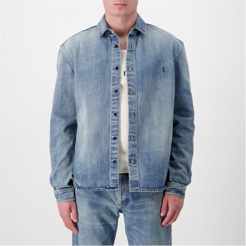 SAINT LAURENT - Saint Denim Shirt Sn34