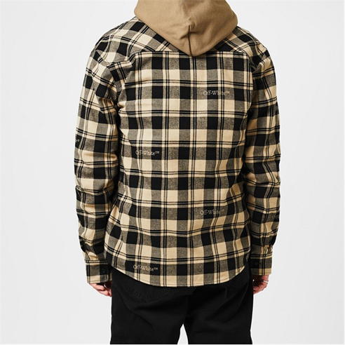 OFF WHITE - Off Check Flannel Sn34