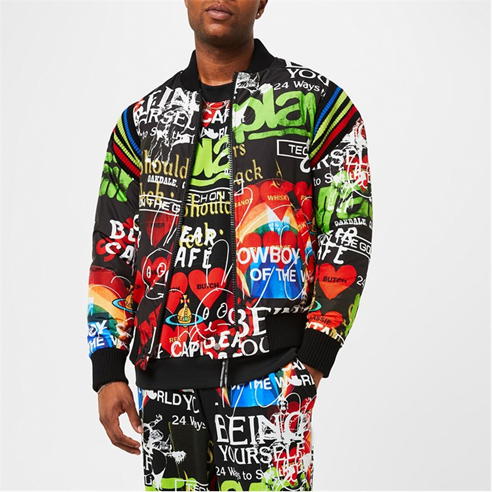 VIVIENNE WESTWOOD - Stripped Bomber Jacket