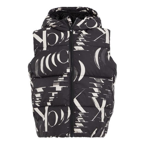 Calvin Klein Jeans - MONOGRAM AOP VEST PUFFER