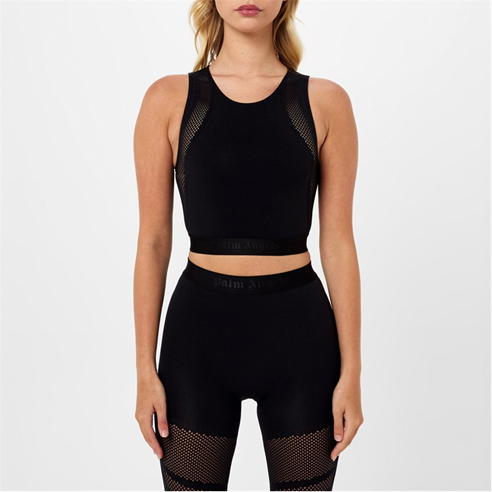 PALM ANGELS - Seamless Crop Top