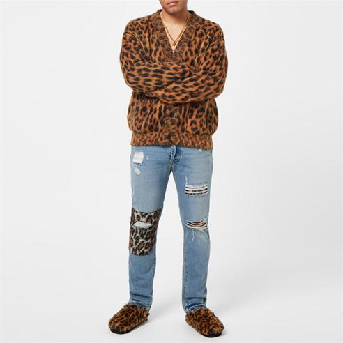 PALM ANGELS - Animal Jeans
