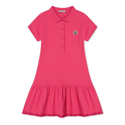 MONCLER - Girls Polo Shirt Dress