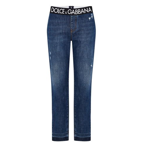 DOLCE AND GABBANA - Tape Jeans