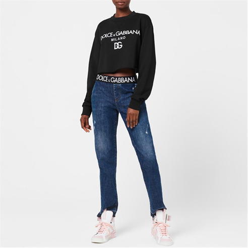 DOLCE AND GABBANA - Tape Jeans