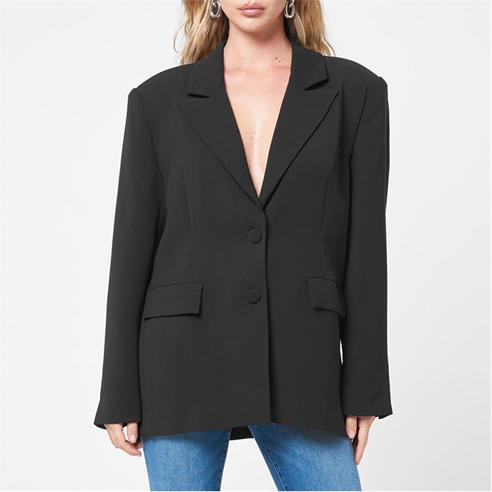 GOOD AMERICAN - Drapery Boyfriend Blazer
