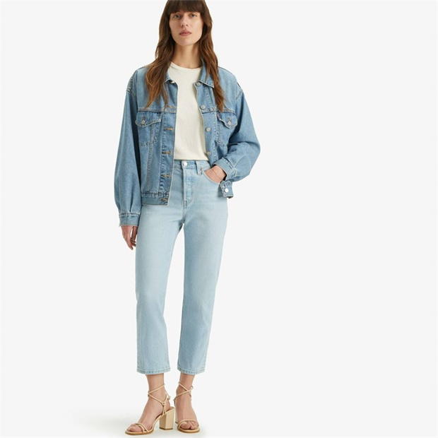 BALMAIN Crest Denim Jacket from CRUISE
