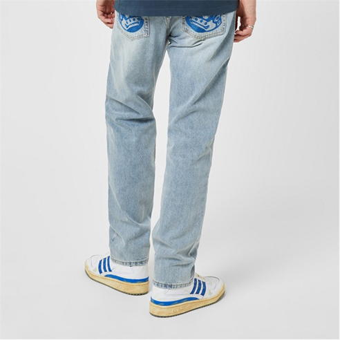 BILLIONAIRE BOYS CLUB - Cursive Logo Denim Jeans