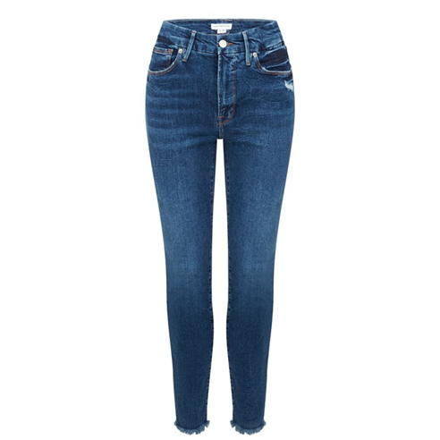 GOOD AMERICAN - Good Legs Released Hem Jeans