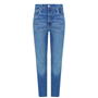 Blue331 - GOOD AMERICAN - Good Waist Crop Raw Hem Jean