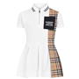 White A1464 - BURBERRY - Serena Dress