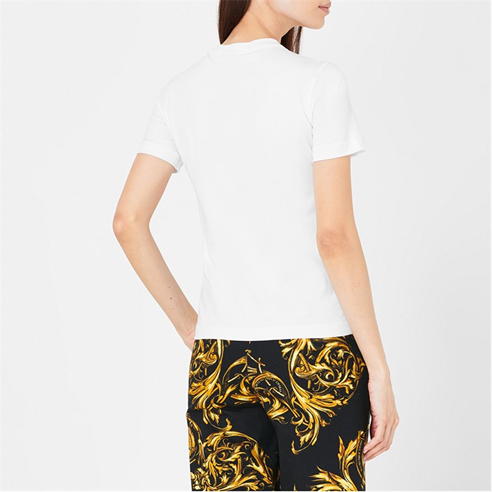 VERSACE JEANS COUTURE - Round Logo T Shirt
