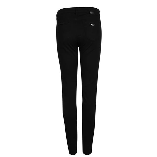 black armani skinny jeans