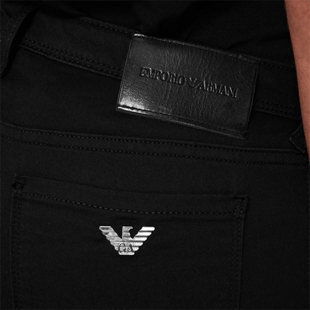 black emporio armani jeans