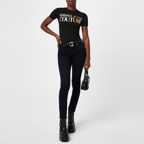 VERSACE JEANS COUTURE - Logo Skinny Jeans