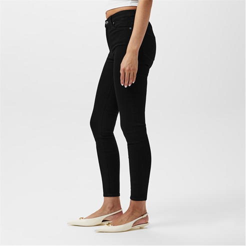 7 For All Mankind - High Waist Skinny Crop Jeans