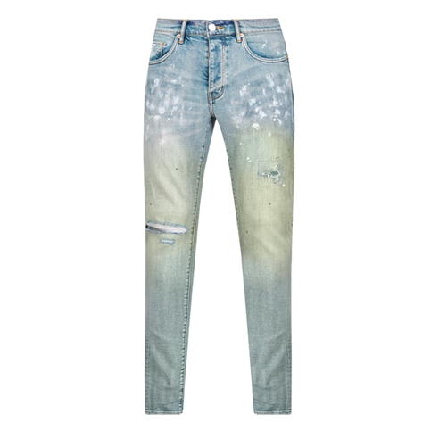 PURPLE BRAND - Mid Rise Slim Leg Jeans