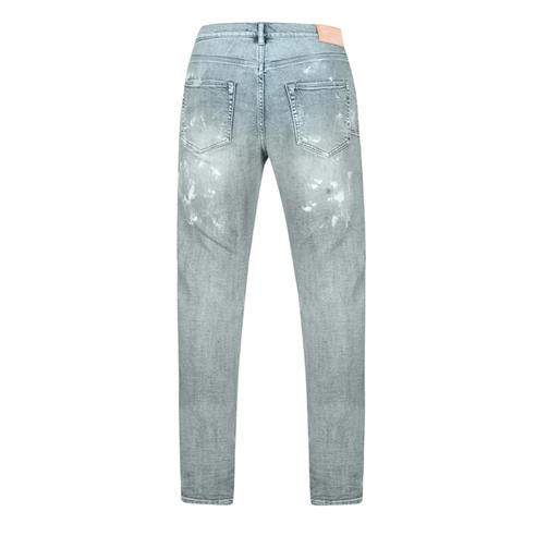 PURPLE BRAND - Mid Rise Slim Leg Jeans