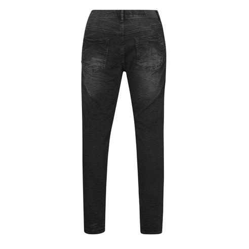 PURPLE BRAND - Mid Rise Distressed Jeans