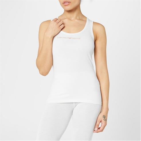 Emporio Armani - Stud Logo Tank Top