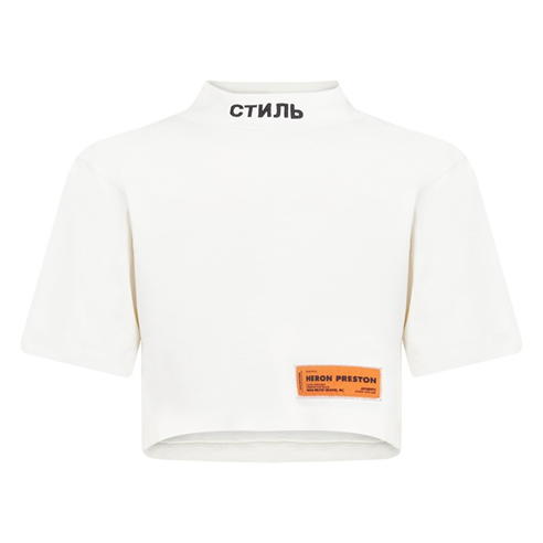 HERON PRESTON - Ctnmb Turtleneck Crop Top