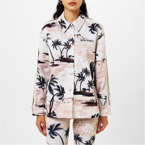 PALM ANGELS - Island Track Shirt