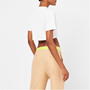 White 0110 - OFF WHITE - Logo Crop T Shirt