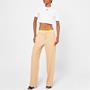 White 0110 - OFF WHITE - Logo Crop T Shirt