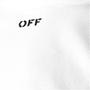 White 0110 - OFF WHITE - Logo Crop T Shirt