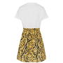Gld/Blk 6W010 - VERSACE - Girl'S Barocco Dress