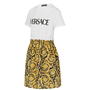 Gld/Blk 6W010 - VERSACE - Girl'S Barocco Dress