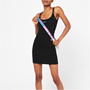 Black 1001 - OFF WHITE - Basic Rib Dress