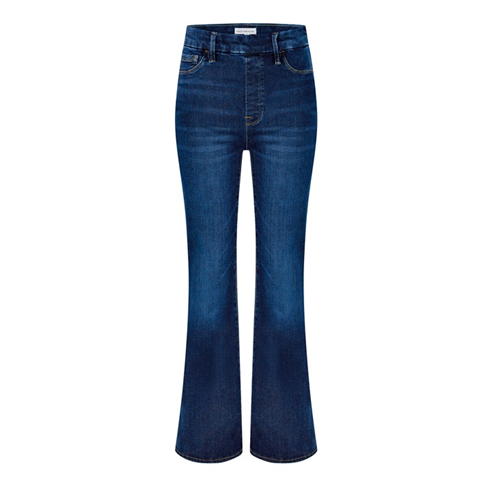 GOOD AMERICAN - Pull-On Flare Jeans