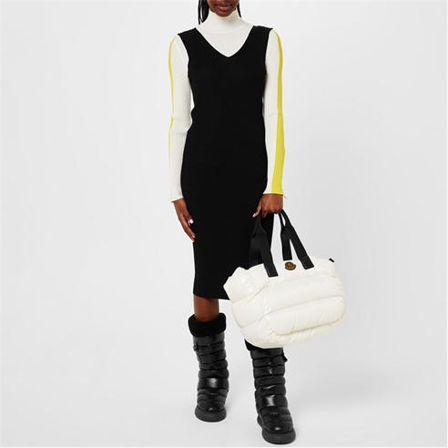MONCLER - Knitted Midi Dress