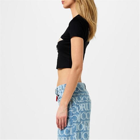 Fiorucci - Fiorucci Crop Angel T Shirt