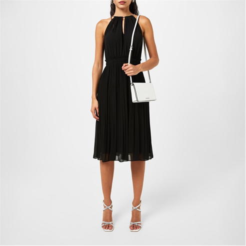 MICHAEL Michael Kors - Chain Neck Midi Dress
