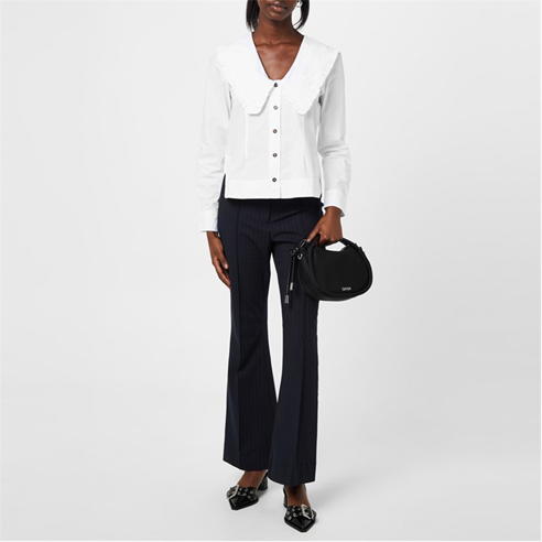 GANNI - Relaxed Collar Shirt