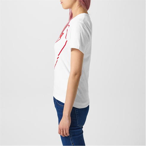COMME DES GARCONS PLAY - Outline Heart Logo T Shirt