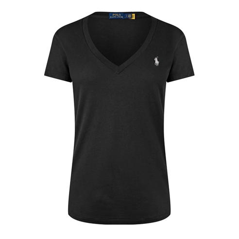 Polo Ralph Lauren - Cotton Short Sleeve V Neck T Shirt