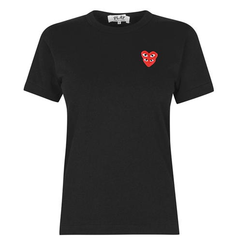 COMME DES GARCONS PLAY - Double Small Heart T Shirt