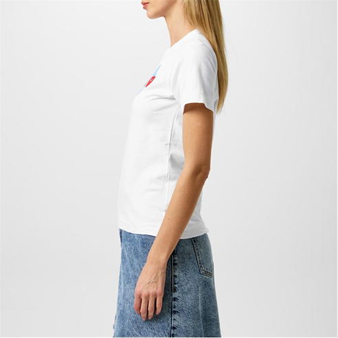 COMME DES GARCONS PLAY - Heart Logo T Shirt