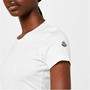 White 033 - MONCLER - Small Badge T Shirt