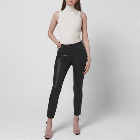 GOOD AMERICAN - Good Legs Coated Jeans