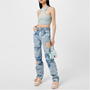 Med Gry 0631 - OFF WHITE - Cropped Tank Top
