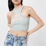 Med Gry 0631 - OFF WHITE - Cropped Tank Top