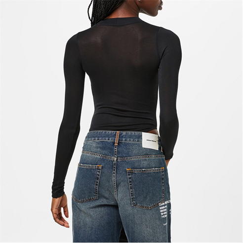 HERON PRESTON - Embroidered Bodysuit